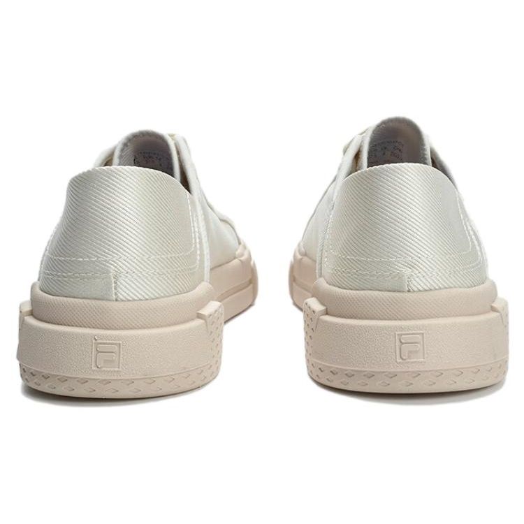 Fila Fusion Wallride DX Minimalist Casual Durable Lightweight Low-Top Canvas Shoes Women Sneakers White T12W322101FGT