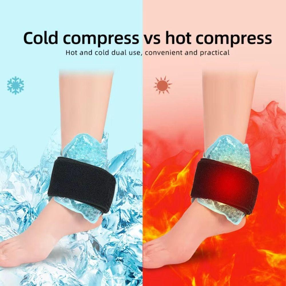 Microwaveable Sports Foot Ice Pack Hot Cold Gel Gel Ankle Wrap Ankle Ice Pack Myofascial Feet