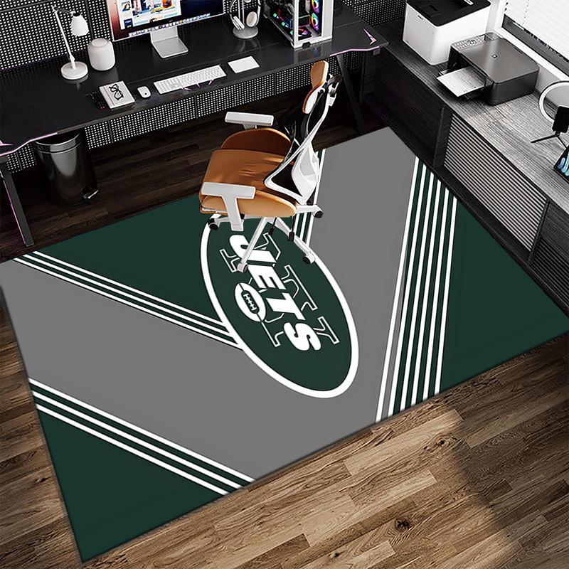 New York Football Logo  Carpet, Kitchen Rugs, Yoga Mat, Non-Slip Mats, Rug for Bathroom, Living Room bedroom, Camping Rugs Christmas Gift