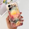 For Xiaomi 13T Pro Case Fashion Flowers Shockproof Soft Silicon Protector Clear Coque For Xiaomi 13T Phone Cases Mi 13TPro Funda