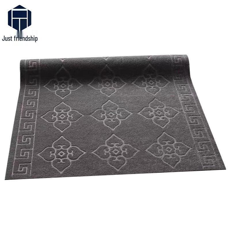 Non-Slip Embossed Welcome Floor Mat