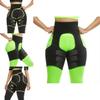 Neoprene Thigh Shaper For Women With High Waist And Adjustable Slimming Belt