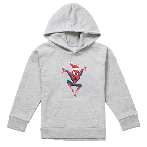 Spider-Man Childrens/Kids Holiday Outfit Heather Hoodie