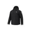 Down Jackets Men's Black Hooded Moderate Quilted Down Jacket H13869