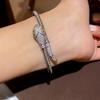 Little Snake Adjustable Opening Bracelet, Light Luxury, High-end, Niche Bracelet, Trendy and Versatile