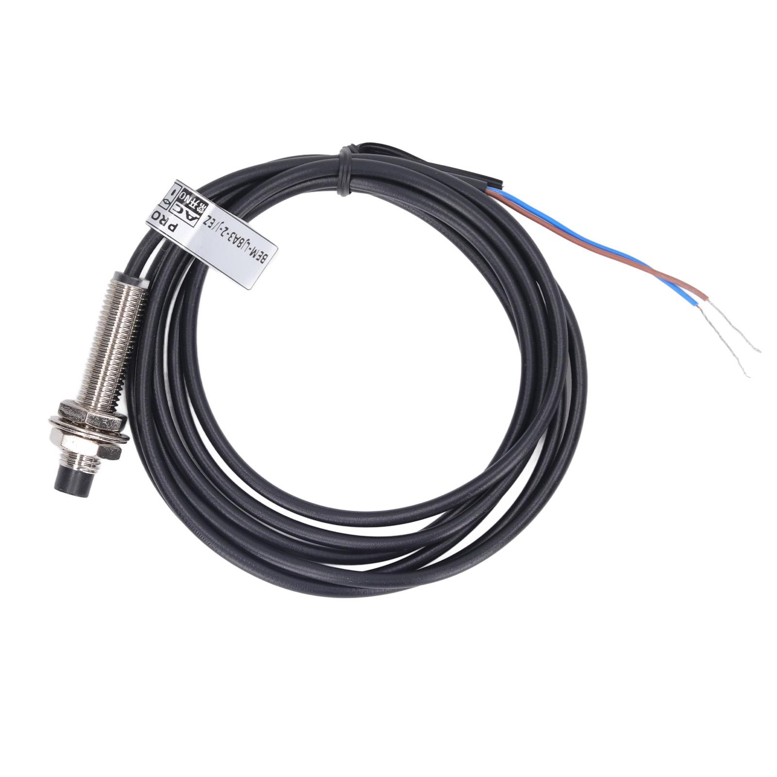 

4 комплекта индуктивных датчиков приближения с расстоянием обнаружения 2 мм, 2-проводной датчик приближения с нормально разомкнутым контактом переменного тока