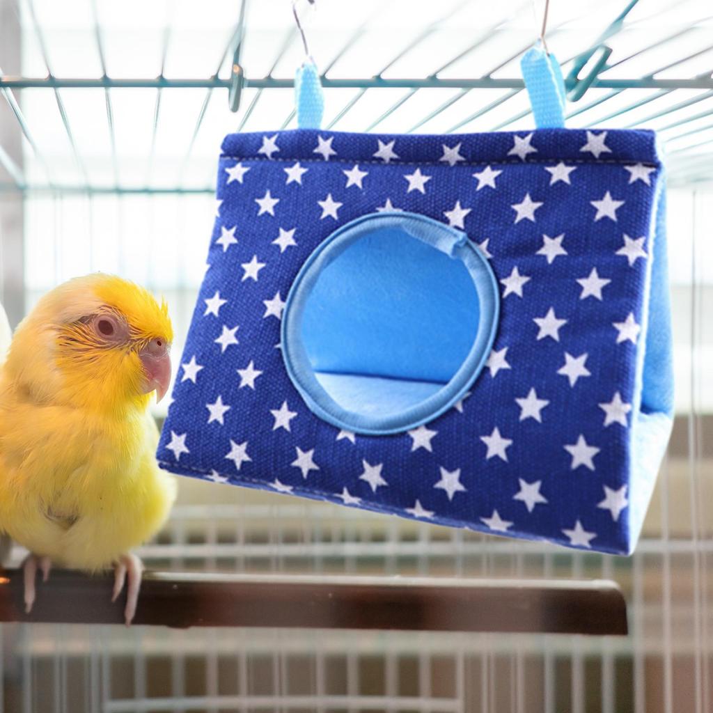 Bird Bed Cold Protection Hammock Conure House For Cage Accessories Winter Parakeet Parrot Conure Cockatiels Canary
