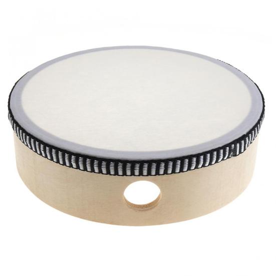 6inch Percussion Musical Instrument Tambourine Drum Round Children Kids Toy Gift