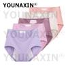 5 Pieces Women Menstrual Period Underwear Big Size Briefs Lingerie Undies Cotton Large High Waist Panties XL 2XL 3XL 4XL 5XL  Practical Use