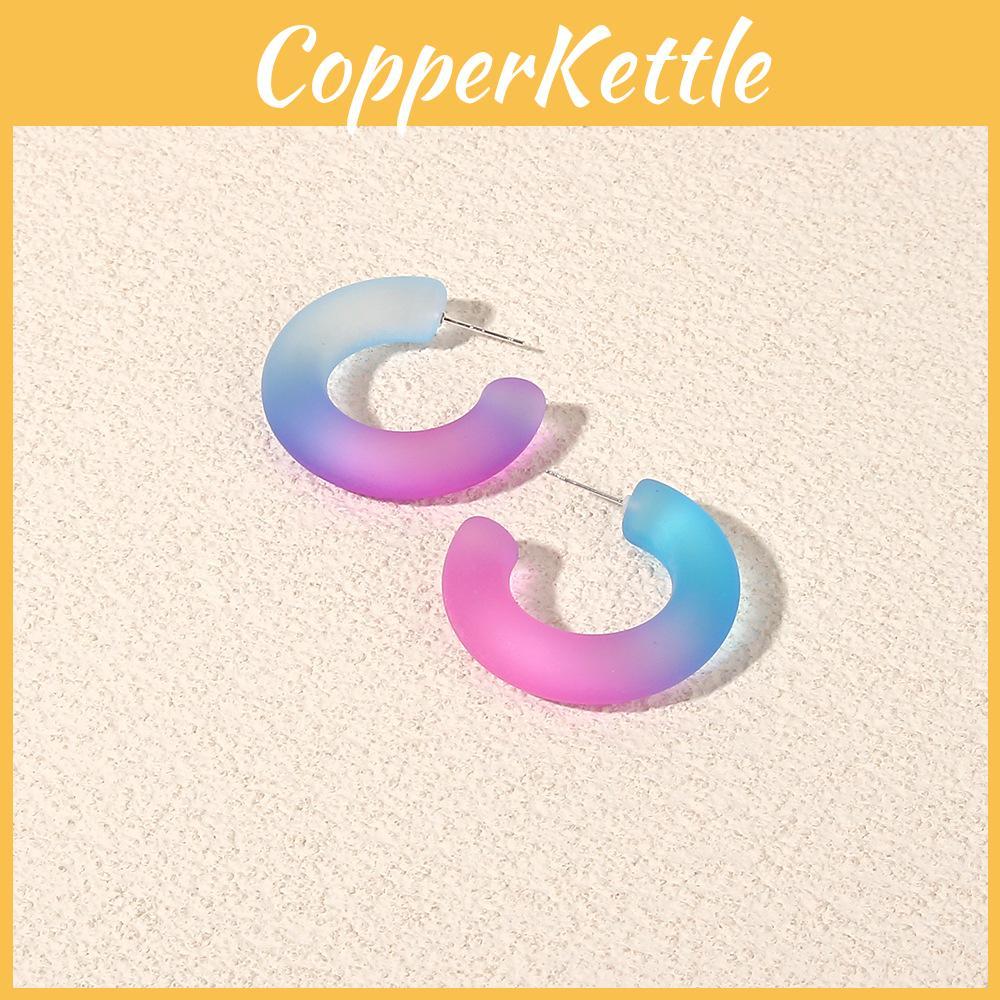 Colorful Acrylic Womens Geometric Earrings For Festive Occasions And Gifts