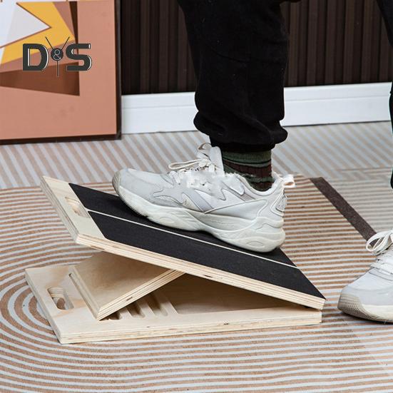 Placă înclinată pentru întindere a gambei Placă de înclinare ajustabilă pentru terapie fizică Bărbați, femei, antrenament de gimnastică acasă, ghemuit, pană, antrenament pentru mobilitate