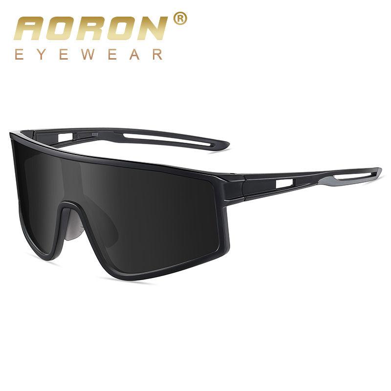 aoron PC Frame Polarized Sunglasses Outdoor Fashion Sport Driving Fishing Glasses UV400 Anti Glare Skiing Goggles