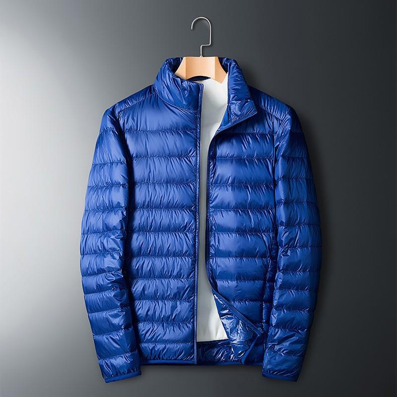 Stand-up Collar Light Feather Cotton Clothes Warm Cotton Clothes Fashion Casual Jacket Jacket