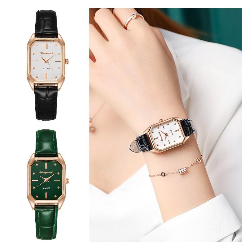 Elegant Small Green Watch For Women Perfect For Casual Style