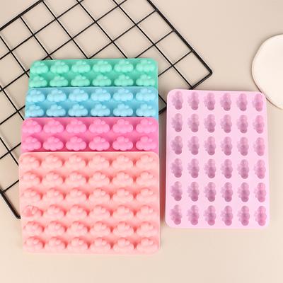 36 Cavity Clouds Shape Silicone Mold Diy Baking Cake Chocolate Fondant Ice Cube Mold Chocolate Mousse Cake Decor Baking Mould