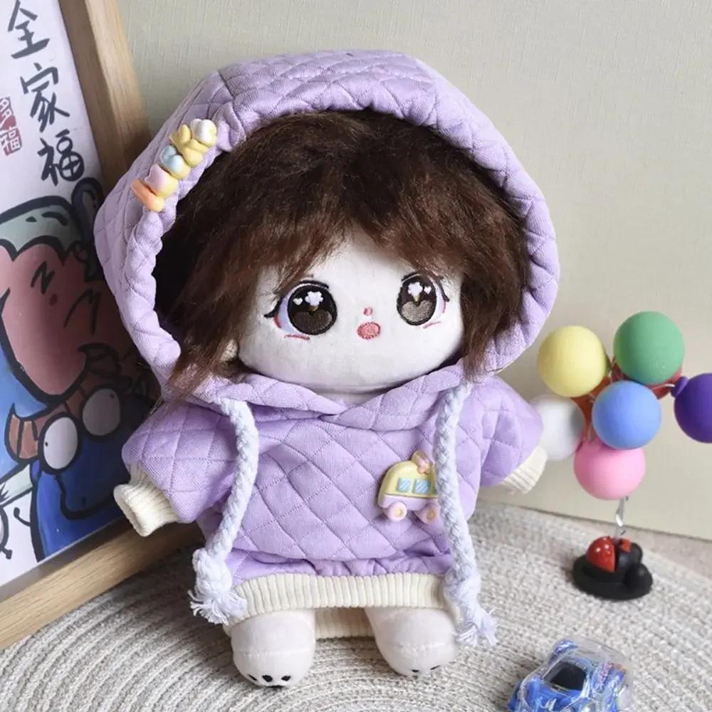 Playing House Toy Accessories Fox Wolf Bear 20cm Doll Clothes One-piece Garment Jumpsuits With Tail Cartoon Animal Outfit