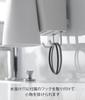 Yamazaki Tower a floating toothbrush holder and magnetic tumbler holder for one measuring 7cm W x 12cm D x H excluding film 1295, person, white,