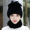New Women's Warm Hats Warm Knit Hats for Fall and Winter Versatile Faux Fur Hats