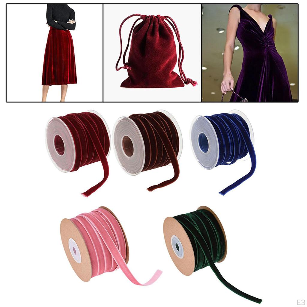 Samtband-Sortiment für Handarbeiten und Geschenkverpackungen