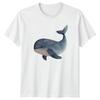 Cute Whale TShirt Ocean Life Birthday Gift For Him And Her