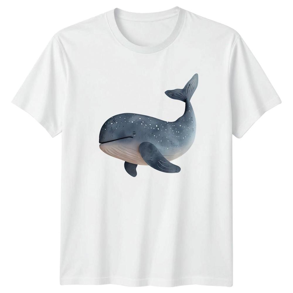 Cute Whale TShirt Ocean Life Birthday Gift For Him And Her S