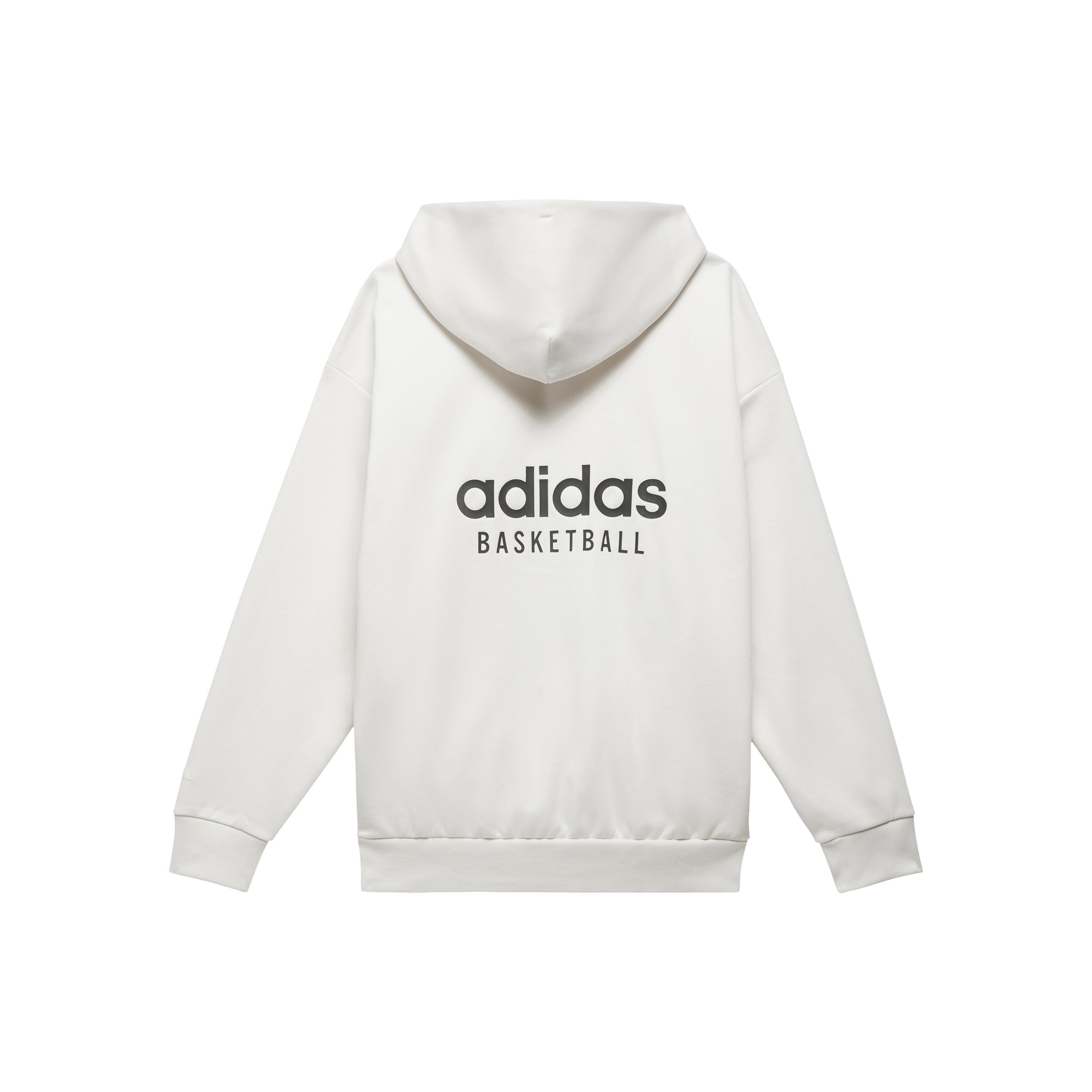 Adidas Originals Basketball Chapter 1 Pullover Hoodie Men White IA3439 3XL