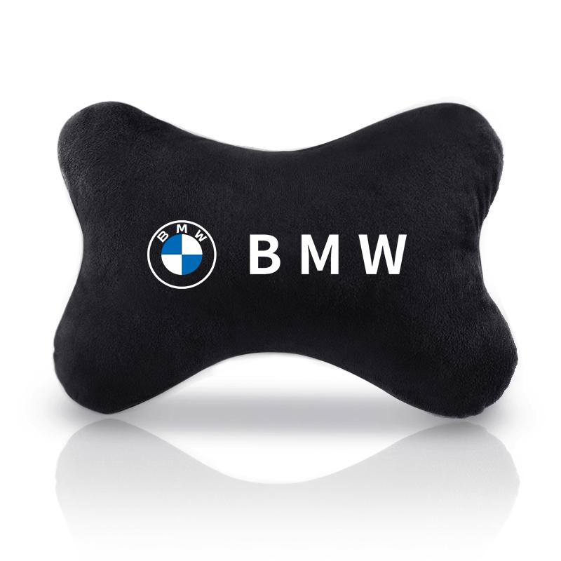 NEOW3 Car Neck Pillow Lint Head Support Protector Universal Headrest Back Cushion For BMW M E90 E91 E92 E46 E60 E90 X1 X3 X5 E70or