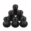 6pc M5 Rubber Well Nuts Windshield Bolts for Motorcycles Kayak Canoe Boats