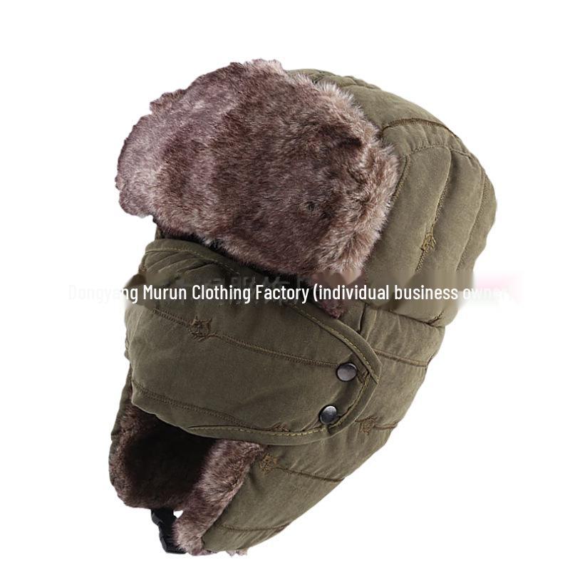 

Персонализированная бархатная маска-ушанка: Корейская зимняя мотоциклетная защита от холода 58-60cm (Adult) армия зеленый