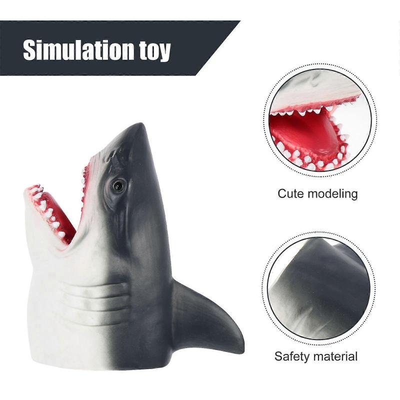 Brinquedo em Forma de Animal Marionete de Mão Brinquedo Interativo Brinquedo de Palco Luva para Crianças