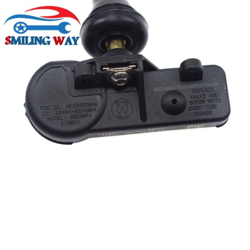 4 Pcs TPMS Tire Pressure Monitor Sensor For Ford Lincoln Mazda Explorer Fiesta Flex Focus Fusion Mustang DE8T1A180AA 9L3T1A180AF