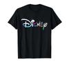 Disney Princess Frozen Characters Elsa Anna Olaf Disney Logo T-Shirt_