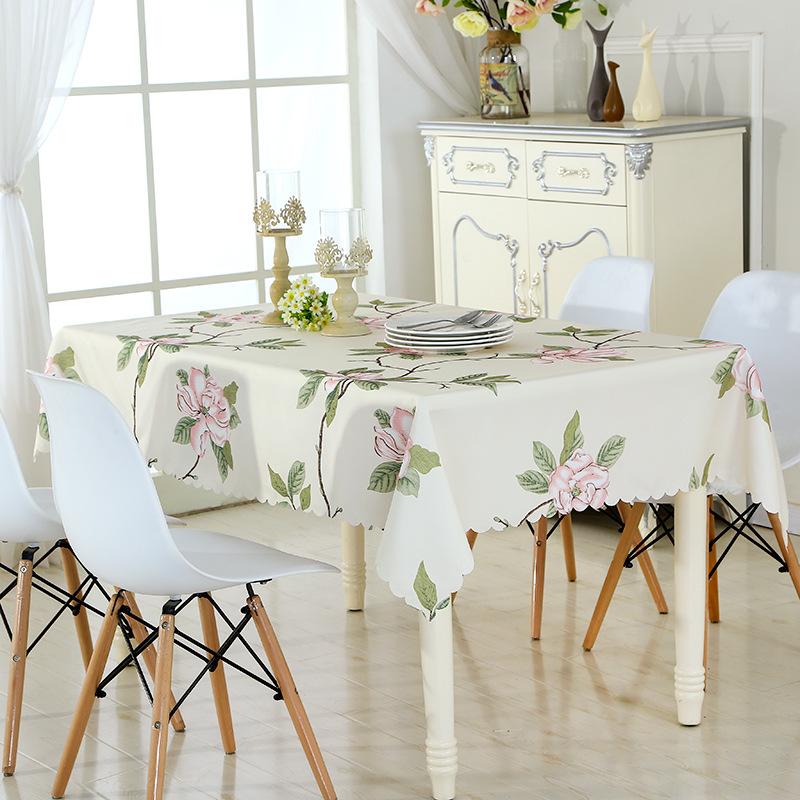 Waterproof Table Cloth Plaid Coffee Table Cloth Round Table Square Table Cover Cloth Towel