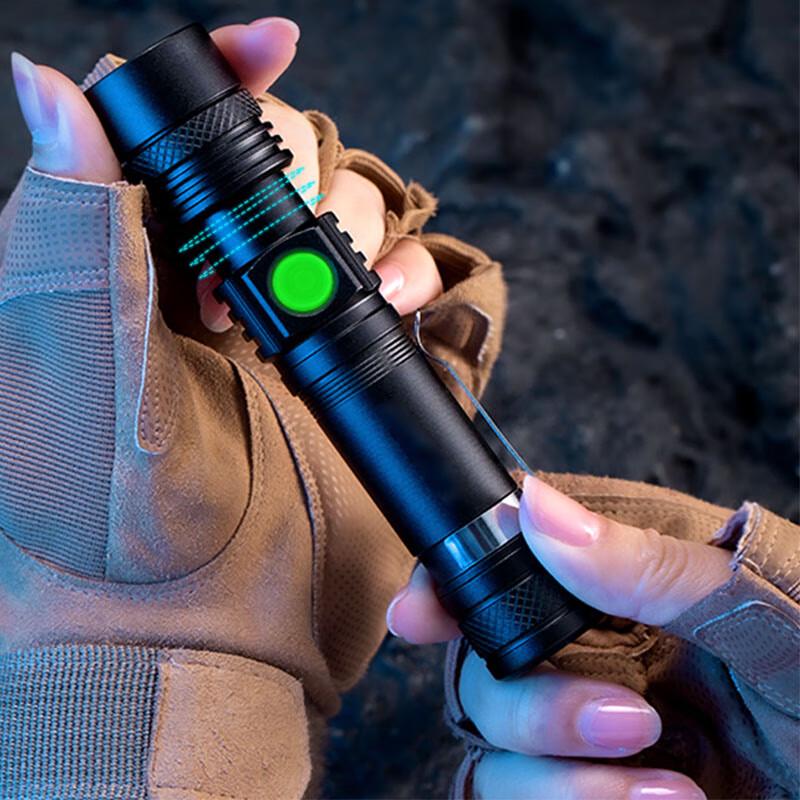 Lantua 8W Fixed-Focus Mini Flashlight