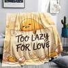 1PC Sanrio Cartoon Print Flannel Blanket, High Quality All Seasons, Home Decor, Warmth and Comfort, Perfect for Christmas Gifts
