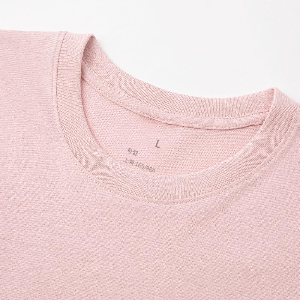 Unisex Round Neck Short Sleeve Loose Fit T-Shirt Casual Solid Color Cotton Tee Top
