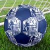 Kansas City Indoor Soccer Ball Colorful All Ages Size 5 Machine Stitched PVC Competition Ready Durable High-Bounce