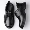 Fashion Spring Autumn  British Derby Shoes for Men Cow Leather Fashion Casual Wedding Shoe Male Solid Color Designer Dress Shoes Man