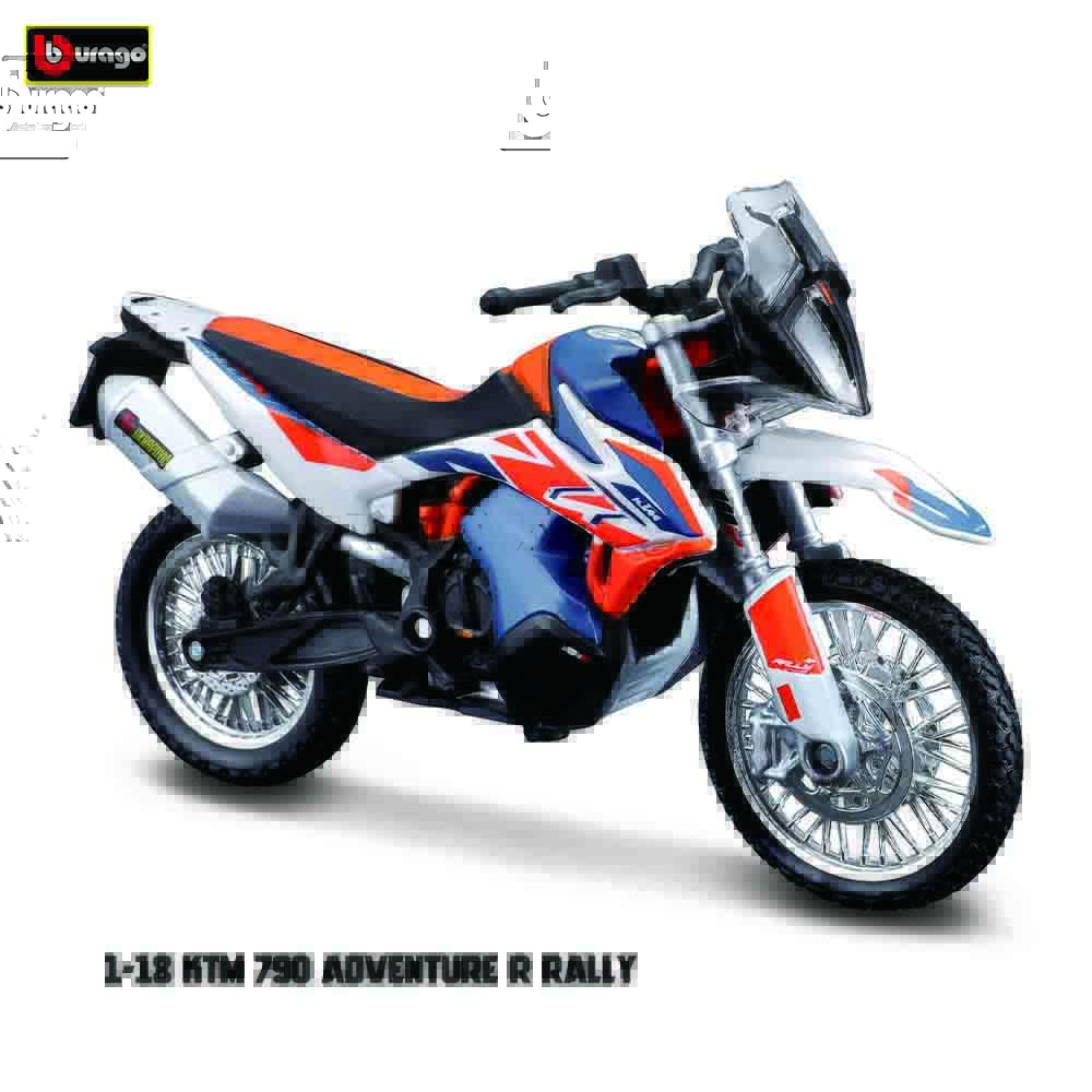 Bburago 1:18 simulation alloy motorcycle Honda Africa Twin Adventure authorized  model toy car gift collection