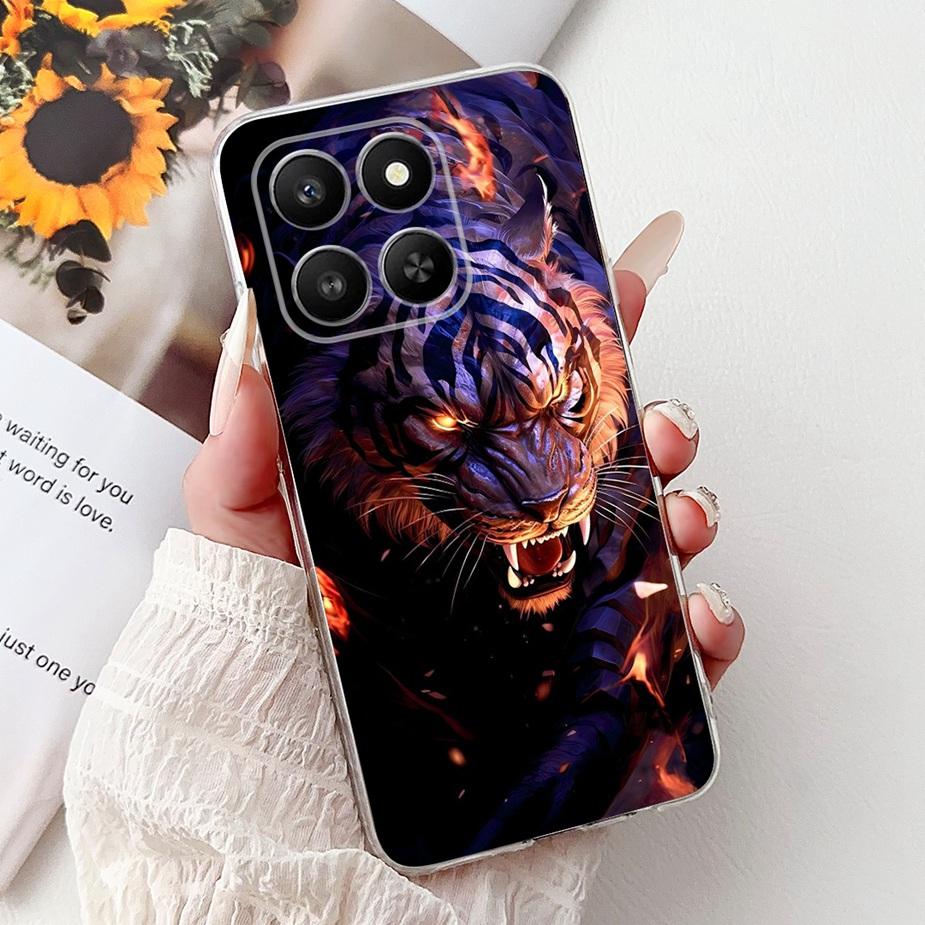 For Honor 400 Smart 5G Case LGN-NX1 Luxury Popular Painted Cover Soft Slim Phone Case For Honor X7d HonorX7d 5G Back Cover Coque