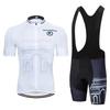 Tour De France Bicycle Suit Men's and Women's Summer Breathable Perspiration Cycling Suit Short-sleeved Suit 2026 Summer Breathable Cycling Suit Suit