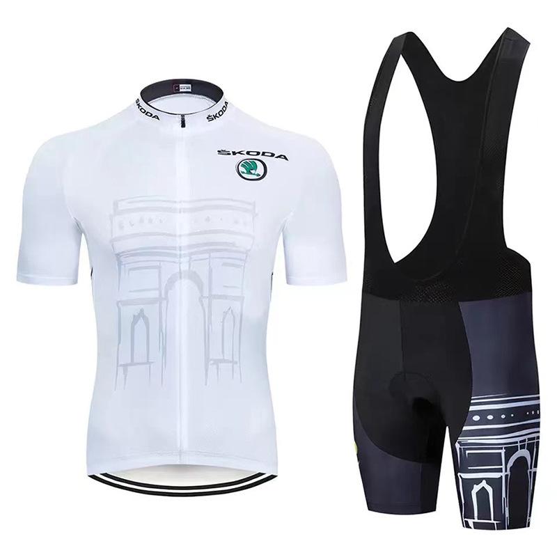 Tour De France Bicycle Suit Men's and Women's Summer Breathable Perspiration Cycling Suit Short-sleeved Suit 2026 Summer Breathable Cycling Suit Suit