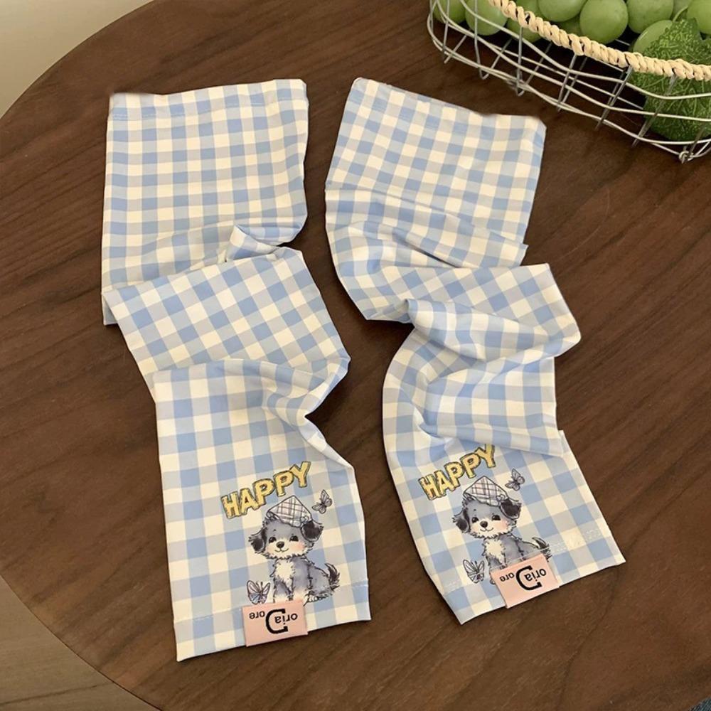 Cartoon Print Women's Sun Protection Sleeves Loose Ice Sleeves Cycling Arm Sleeve Summer Outdoor
