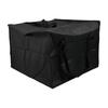 1PC Insulated Food Bag For Pizza Delivery Reliable And Easy To Open Black & Red