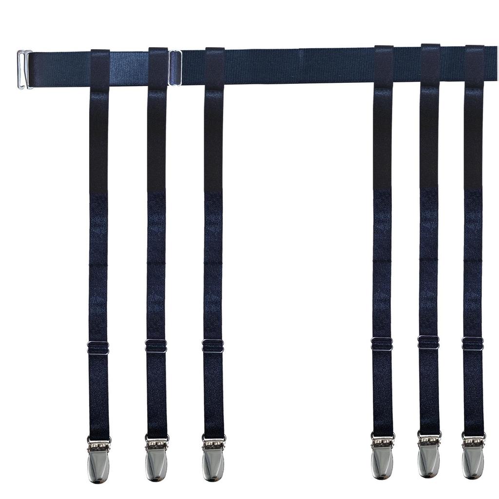 European & American Fashion Women's Garter Belt with Elastic Stocking Clips