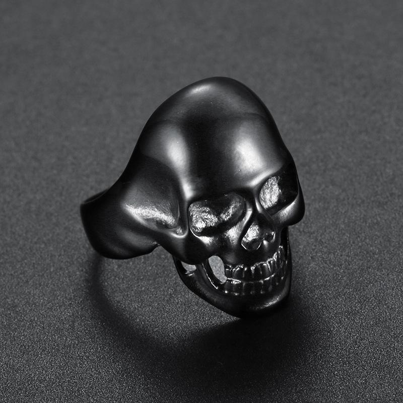 

Срібне кільце S925 каблучка з черепом різнокольоровий череп чоловічі та жіночі каблучки 17