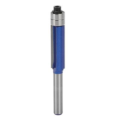 14in Shank Flush Trim Router Bit End Mill Top Double Bearing Milling Flush Trim Router Bit