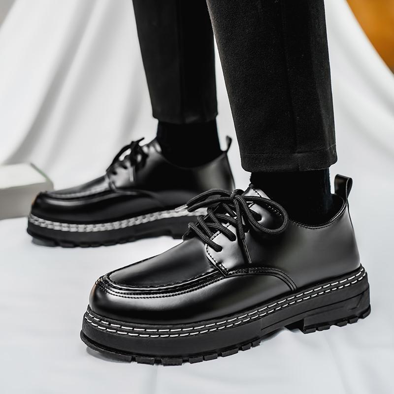 Fashion CYYTL Mens Dress Shoes Leather Casual Office Work Loafers Platform Outdoor Walking Fashion Sport Luxury Designer Summer Sneakers