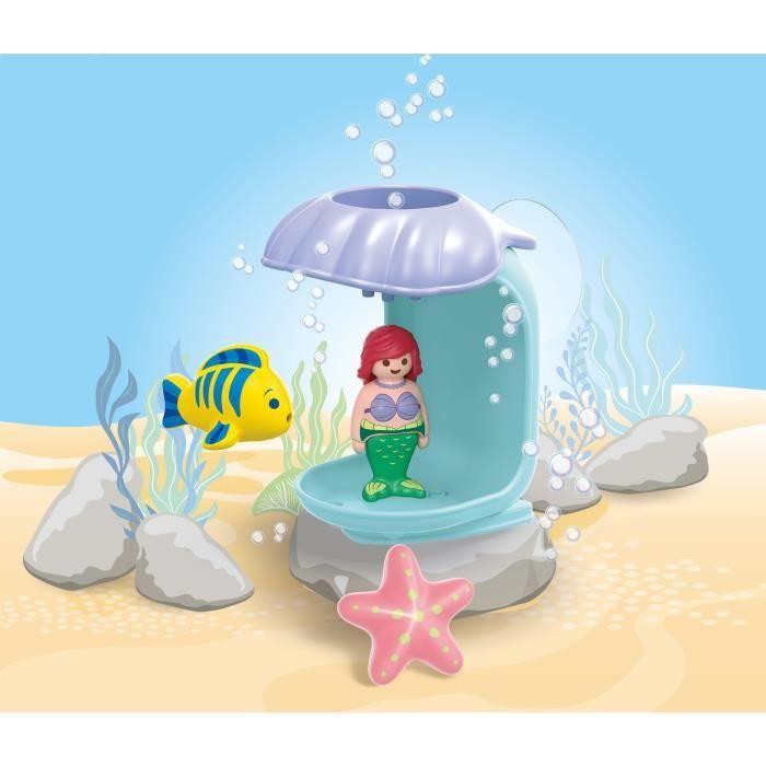 PLAYMOBIL Junior 71460 Ariel with Bath Shell, Disney, Bath Toy, From 12 Months