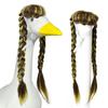 Halloween Christmas Porch Geese Pet Wigs Cosplay Props Garden Statue Decor  Gift